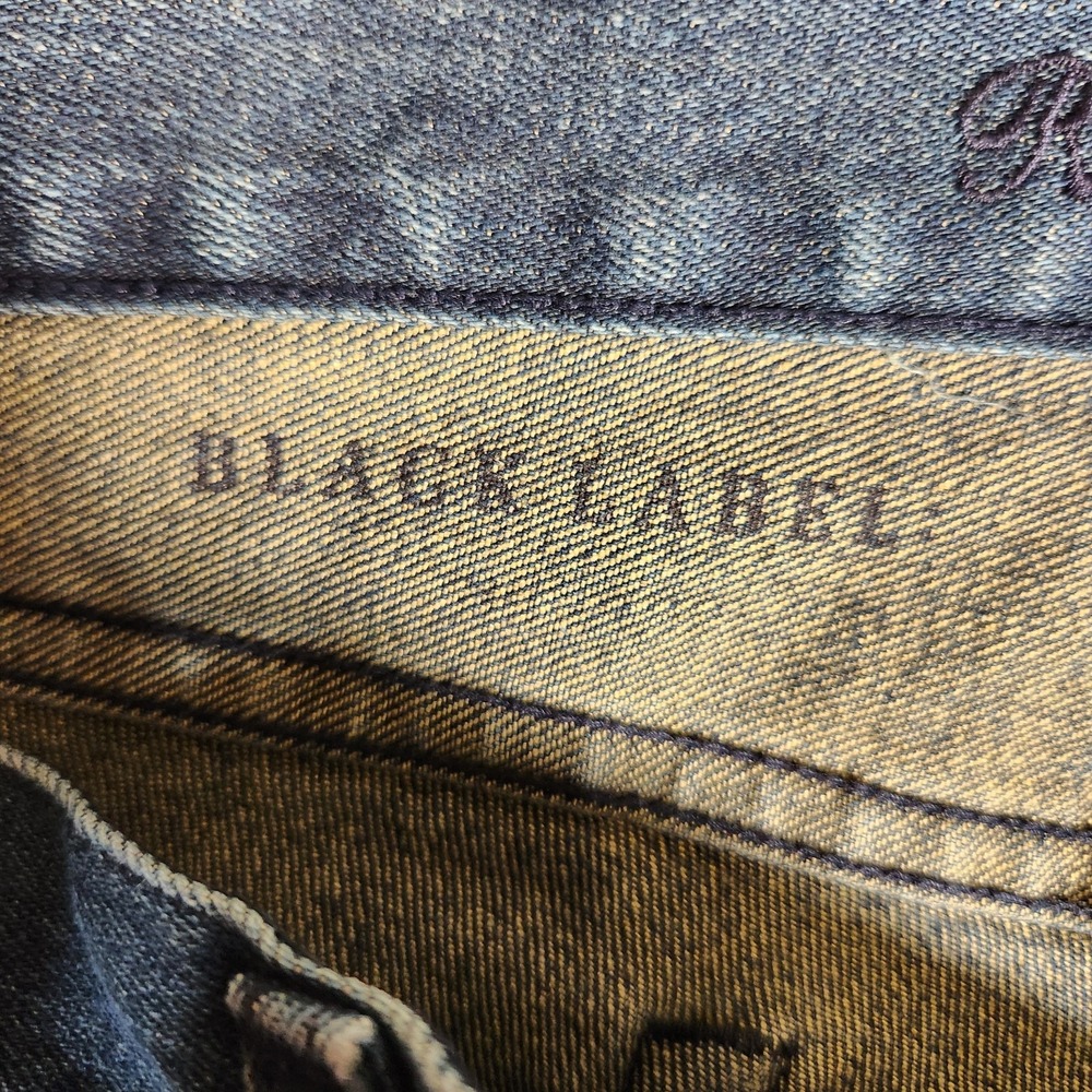 Ralph Lauren Jeans Women's 34X35 (Tag 30) Blue Flared Black Label 867 - Picture 9 of 16